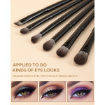 Instant Beauty Luxury Black Makeup Brush Set Premium makeup brushes for blending foundation, blush, and eyeshadow High-end soft luxury makeup brush set with microcrystalline fibers